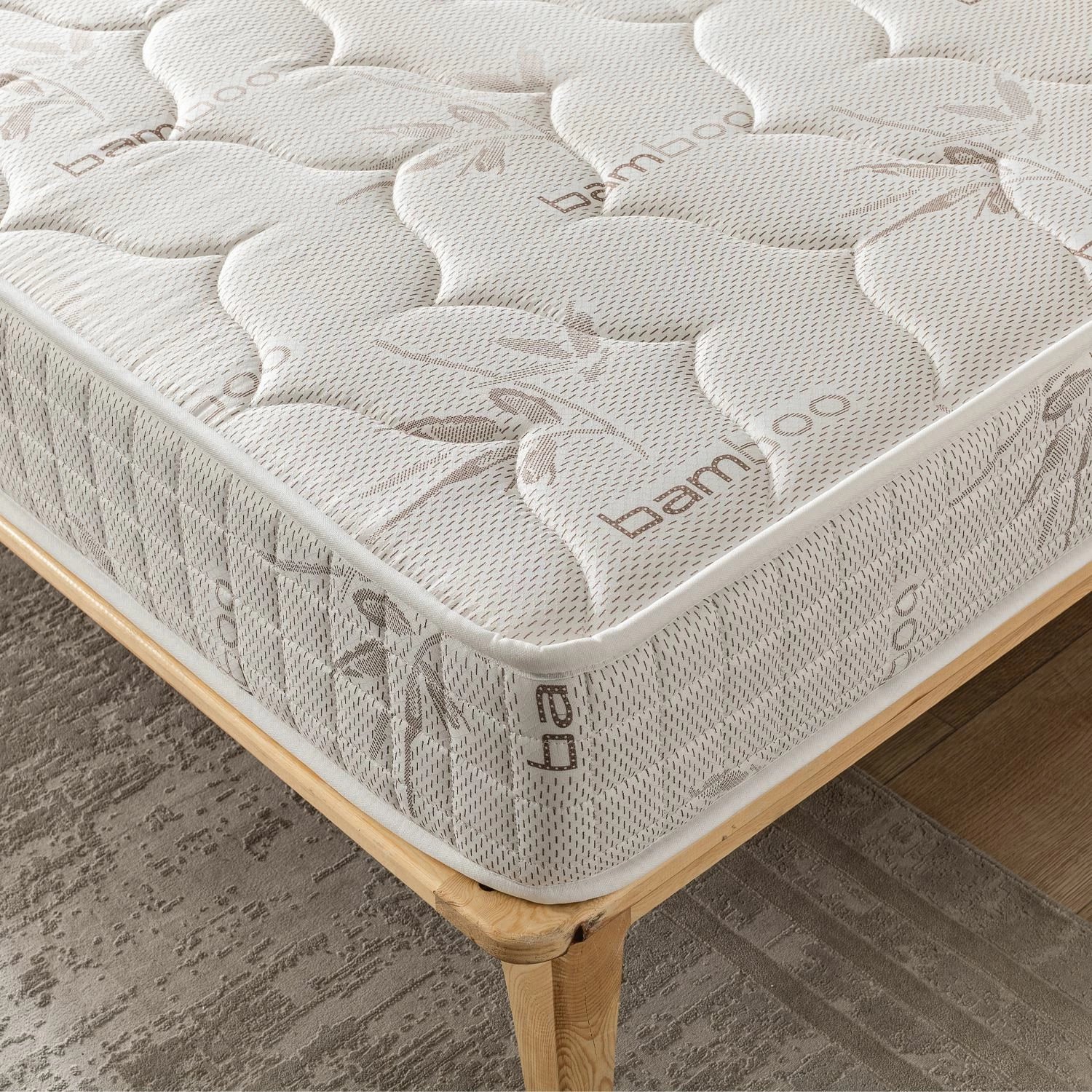 Dyshek ekonomik Skye Decor, ngjyrë kafe e çelët, 100x200 cm