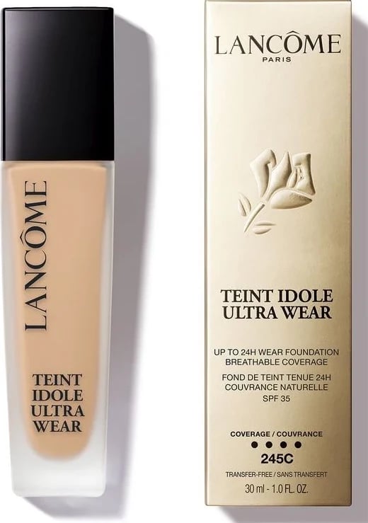 Krem pudër  Lancome Teint Idole Ultra Wear , 245C , 30 ml