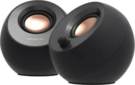 Altoparlantë Creative Labs Pebble V3, 16W, Bluetooth, USB-C, të zi