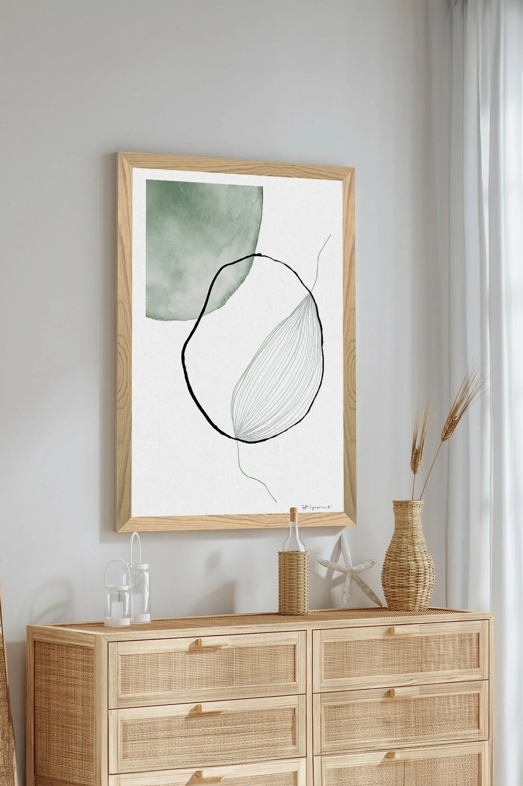 Pikturë dekorative Wallity, MDF, shumëngjyrëshe, 33x48cm