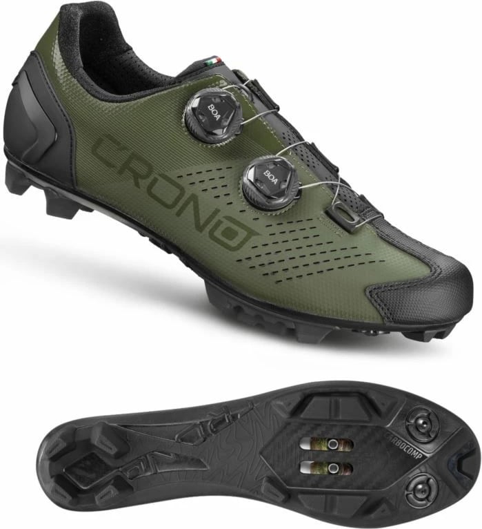 Atlete për biçikletë Crono, meshkuj, të gjelbra