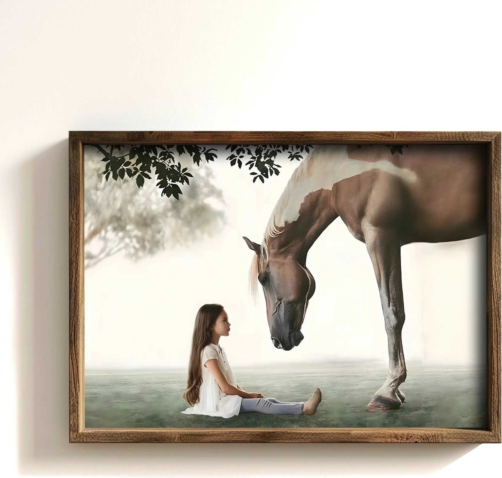 Pikturë dekorative me kornizë MDF, Wallity, GE220-L, shumëngjyrëshe