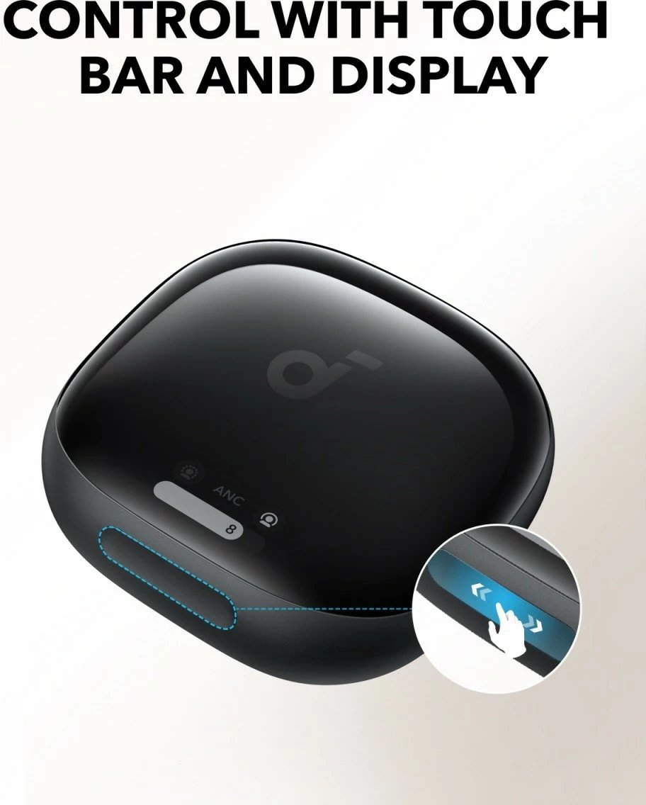 Kufje wireless Anker Soundcore Liberty 4 PRO, Bluetooth, Glossy Black