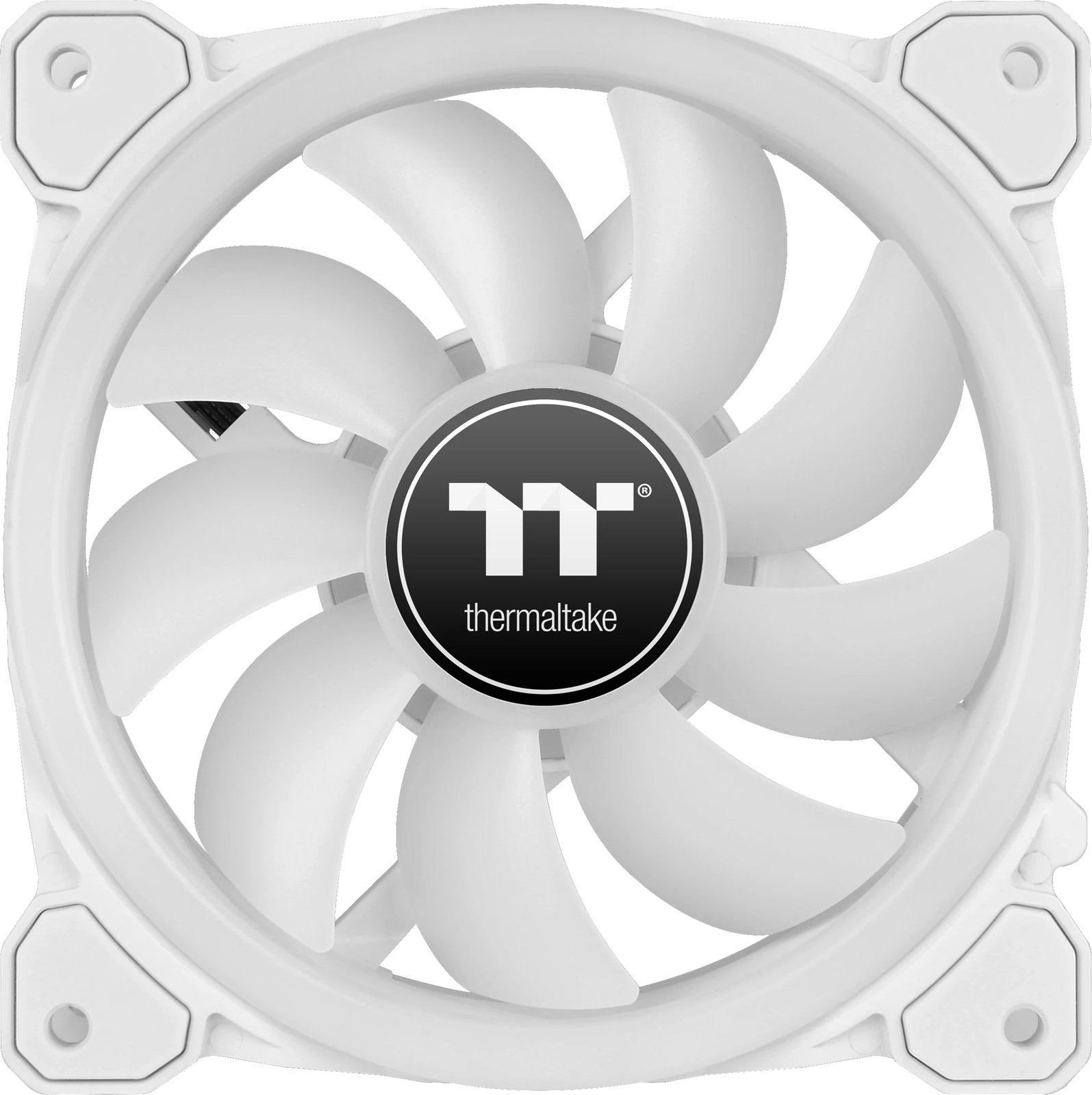 Ventilator kompjuteri Thermaltake SWAFAN 12 RGB TT Premium Edition 120mm, 3 copë, i bardhë