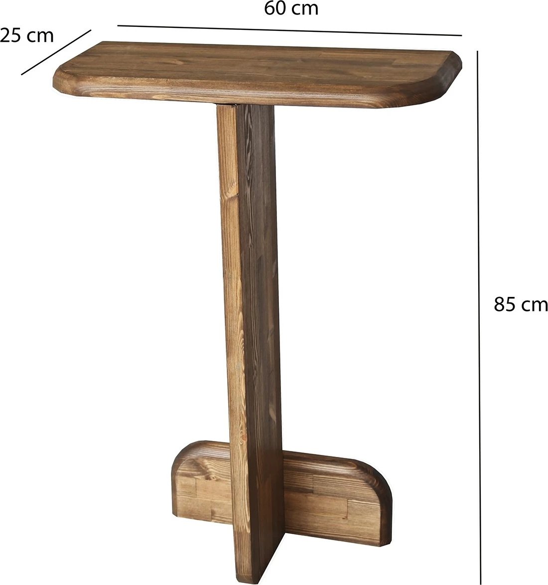 Komodë druri Hanah Home, Pratico, ngjyrë arre