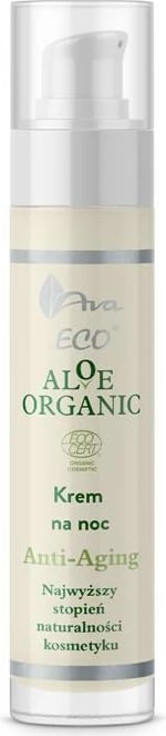 Krem nate për femra Ava Laboratorium Aloe Organic Anti-Aging 50ml