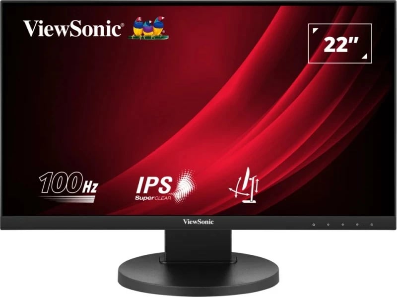 Monitor Viewsonic VG2208A-HD, 22", Full HD, LED, i zi