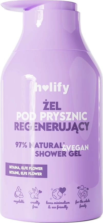 Xhel dushi për femra Holify Regenerating, 500ml