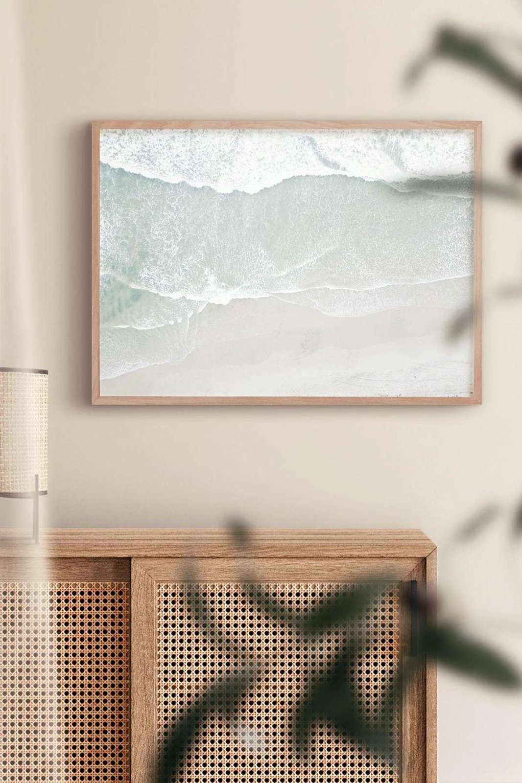 Pikturë dekorative me kornizë, Wallity, Lmnmdl45, shumëngjyrëshe, 33x48cm