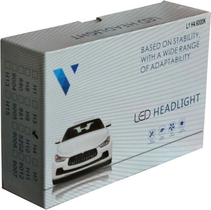 Lampa Led H4 6000k 12v30w L1