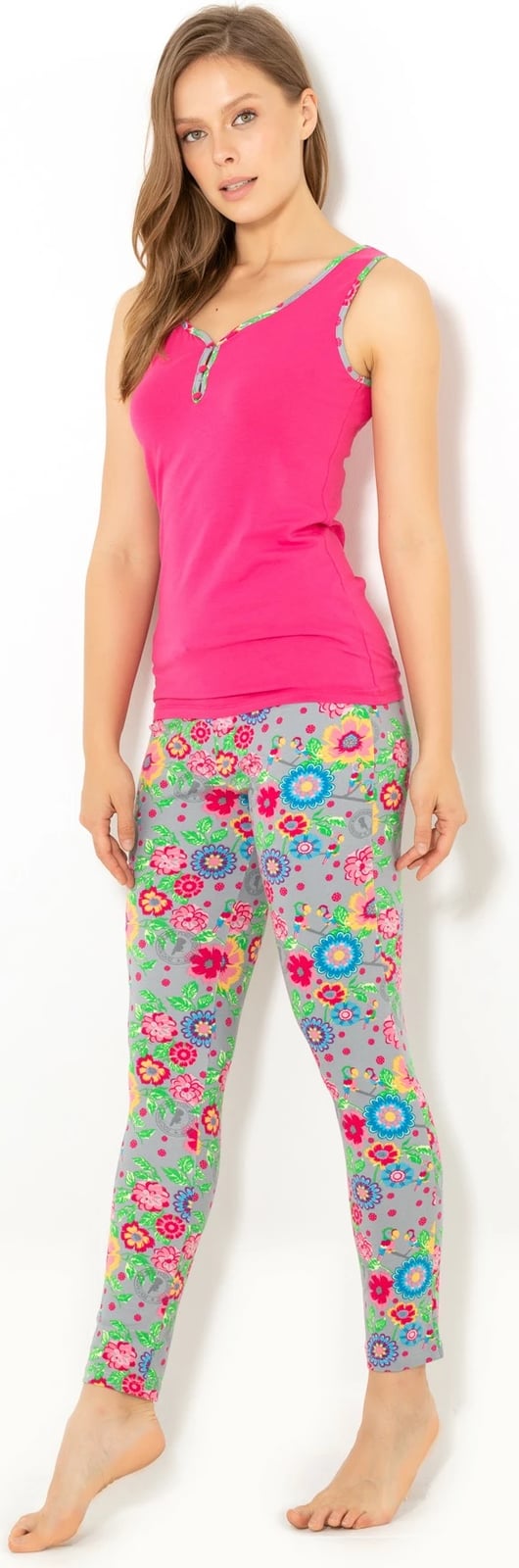 Set pizhamash për gra, Jumeon, 002-000224, fuchsia