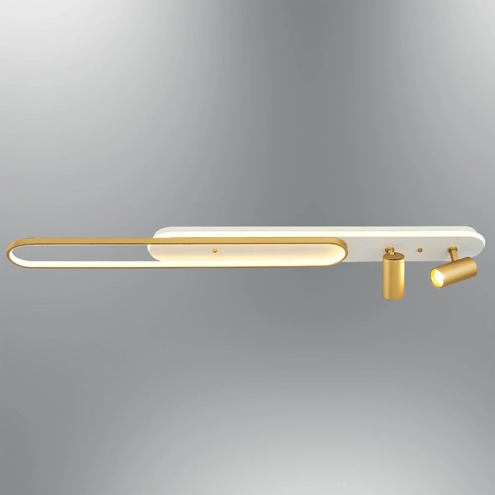 Llambë muri Opviq, 4156-2-01, e bardhë dhe e artë