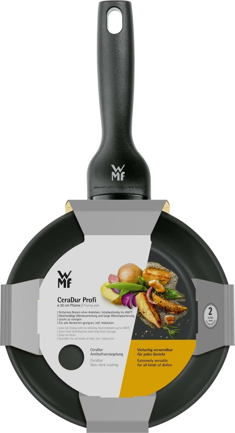 Tigan WMF Ceradur Profi 20cm, për induksion, i zi