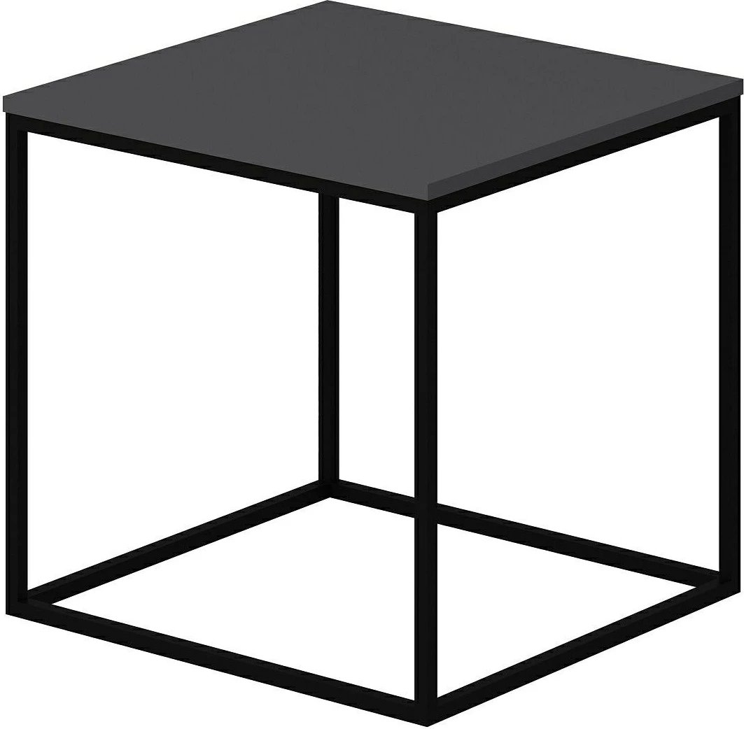Tavolinë kafeje Hanah Home, Basak, ngjyrë antracit
