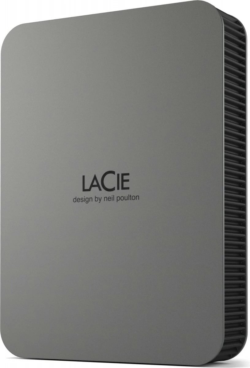 Hard disk i jashtëm LaCie Mobile Drive 5TB, USB-C, Gri