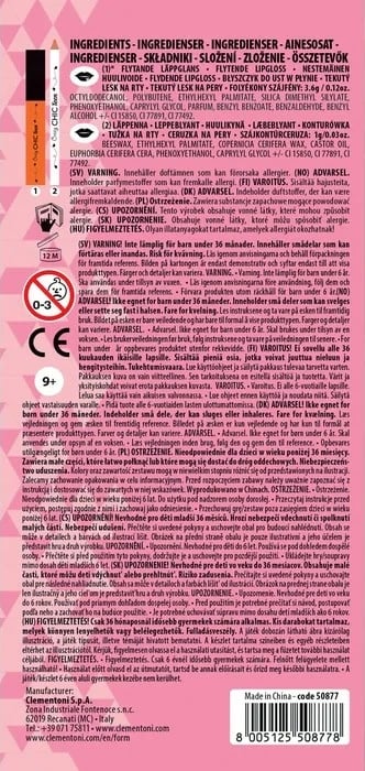 Set lip gloss dhe laps për buzë Clementoni Crazy Chic Teen Tropical Vibe, Rozë