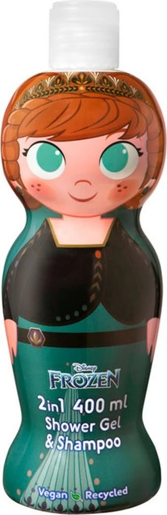 Xhel dushi & Shampon për fëmijë Disney Frozen Anna 400ml