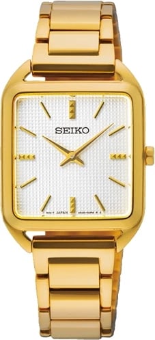 Orë dore SEIKO SWR078P1 për femra, ari