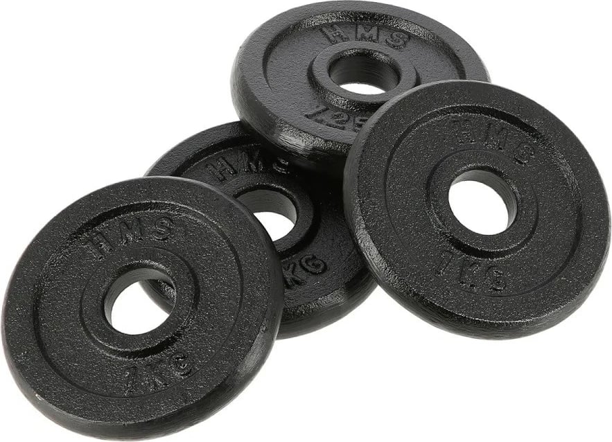 Shtangë me fileto HMS SG01, 7 kg, 4 pllaka, Argjendtë