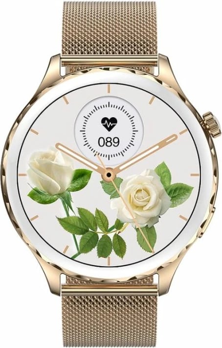 Smartwatch për femra Rubicon, rozë