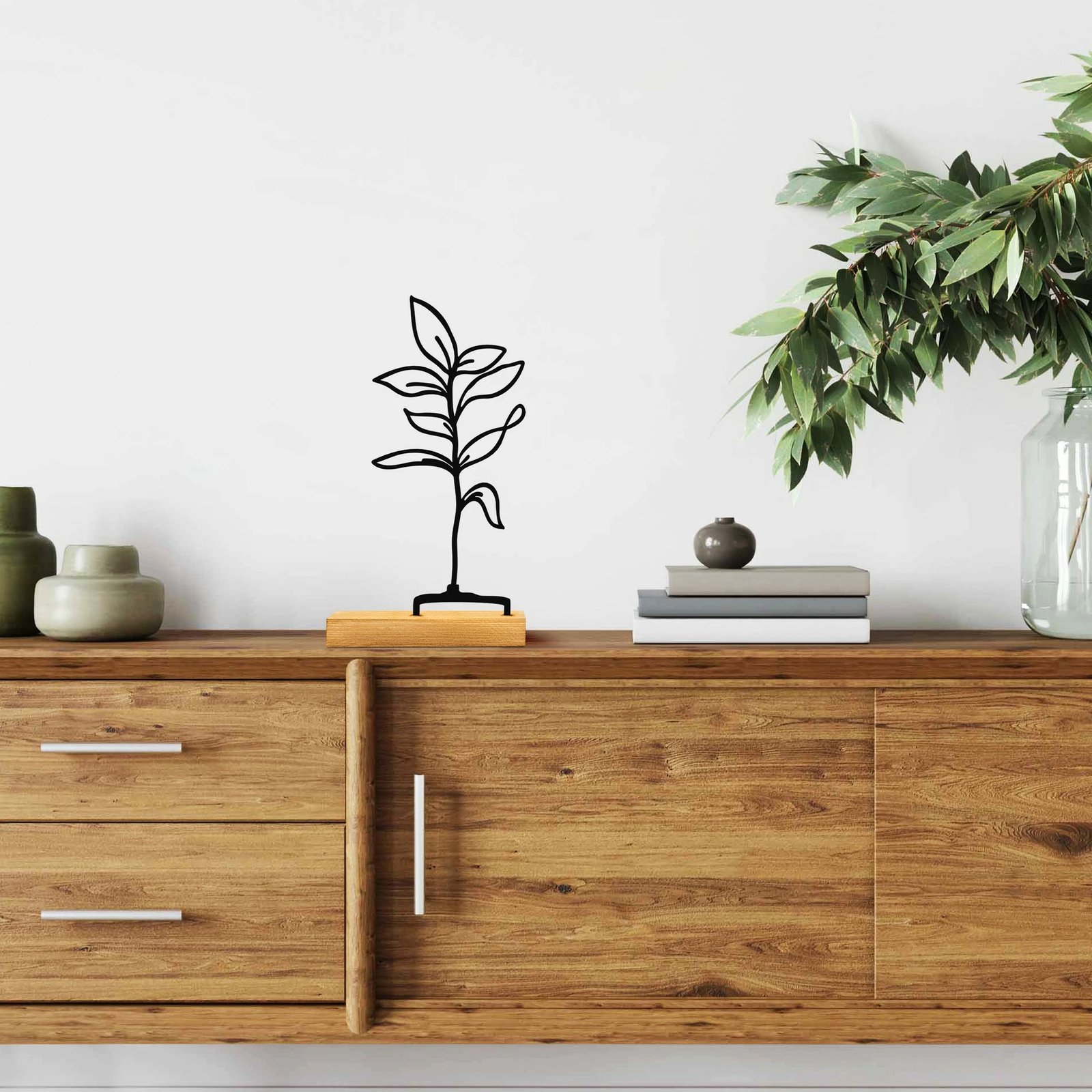 Objekt dekorativ Aberto Design, fidan, i zi