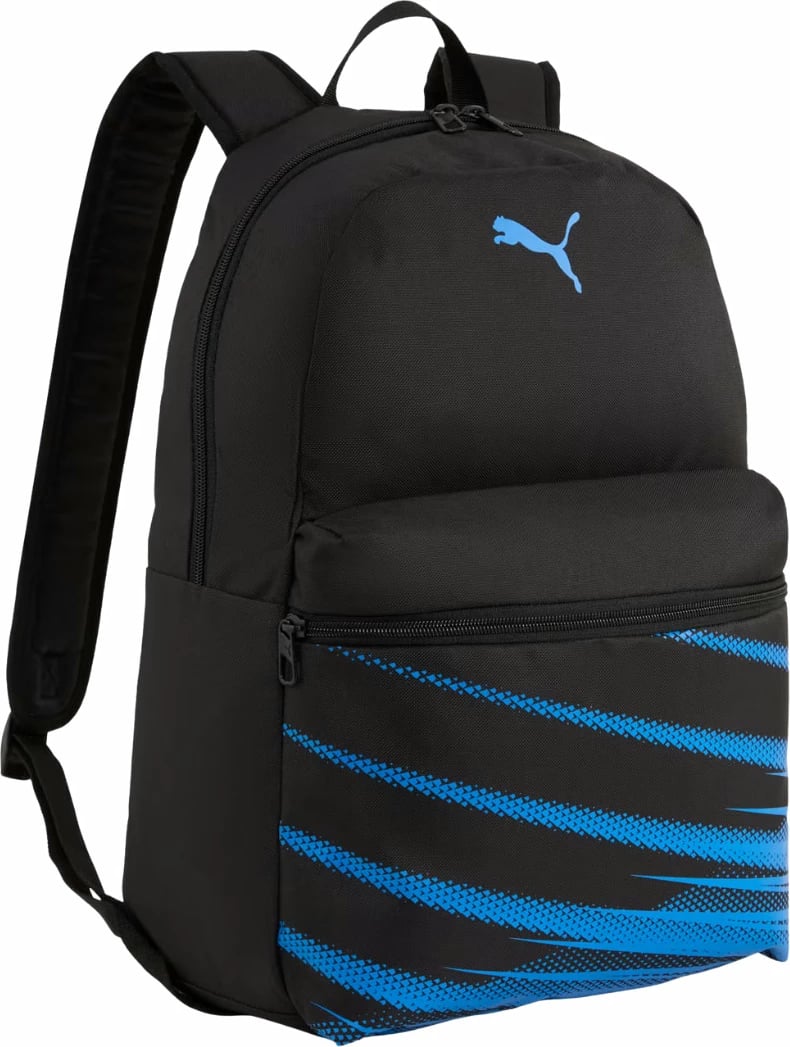 Çantë shpine Puma unisex, e zezë dhe kaltër