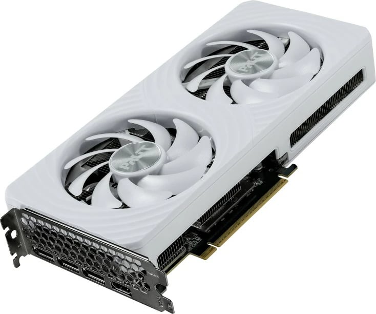 Kartë grafike Palit GeForce RTX 5060 White OC NE75060U19P1-GB2063M 8GB GDDR7 128-bit 3xDP/HDMI PCIe 5.0 e bardhë