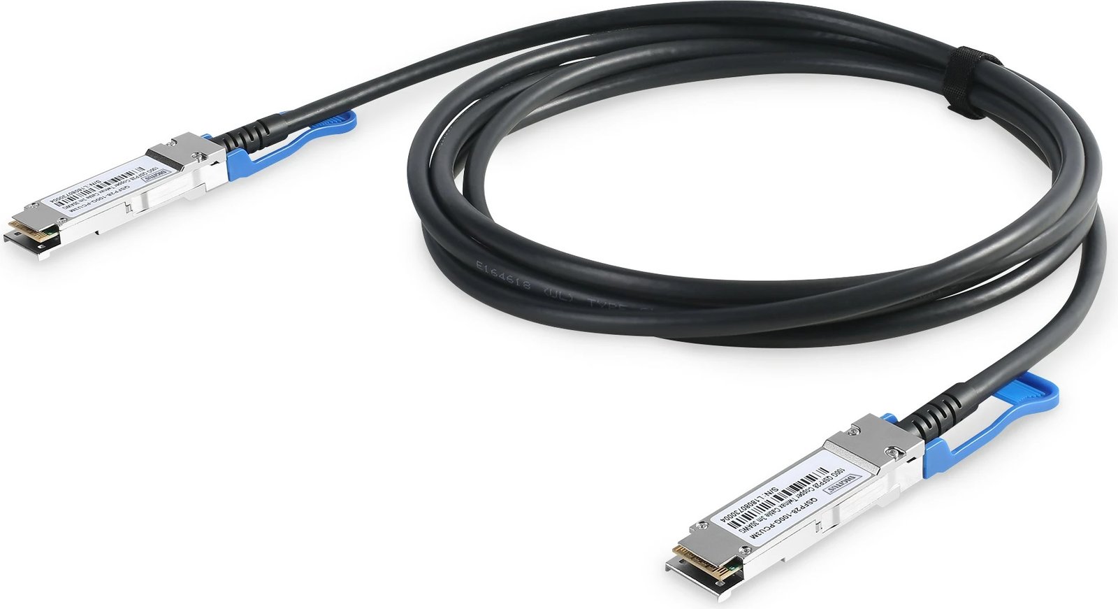 Kabllo rrjeti Digitus QSFP28 100G DAC 1m, e zezë