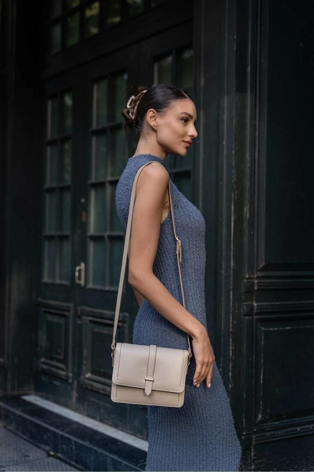 Çantë supi Zoozie Bags, MK1020023SV10-026, ngjyrë mink