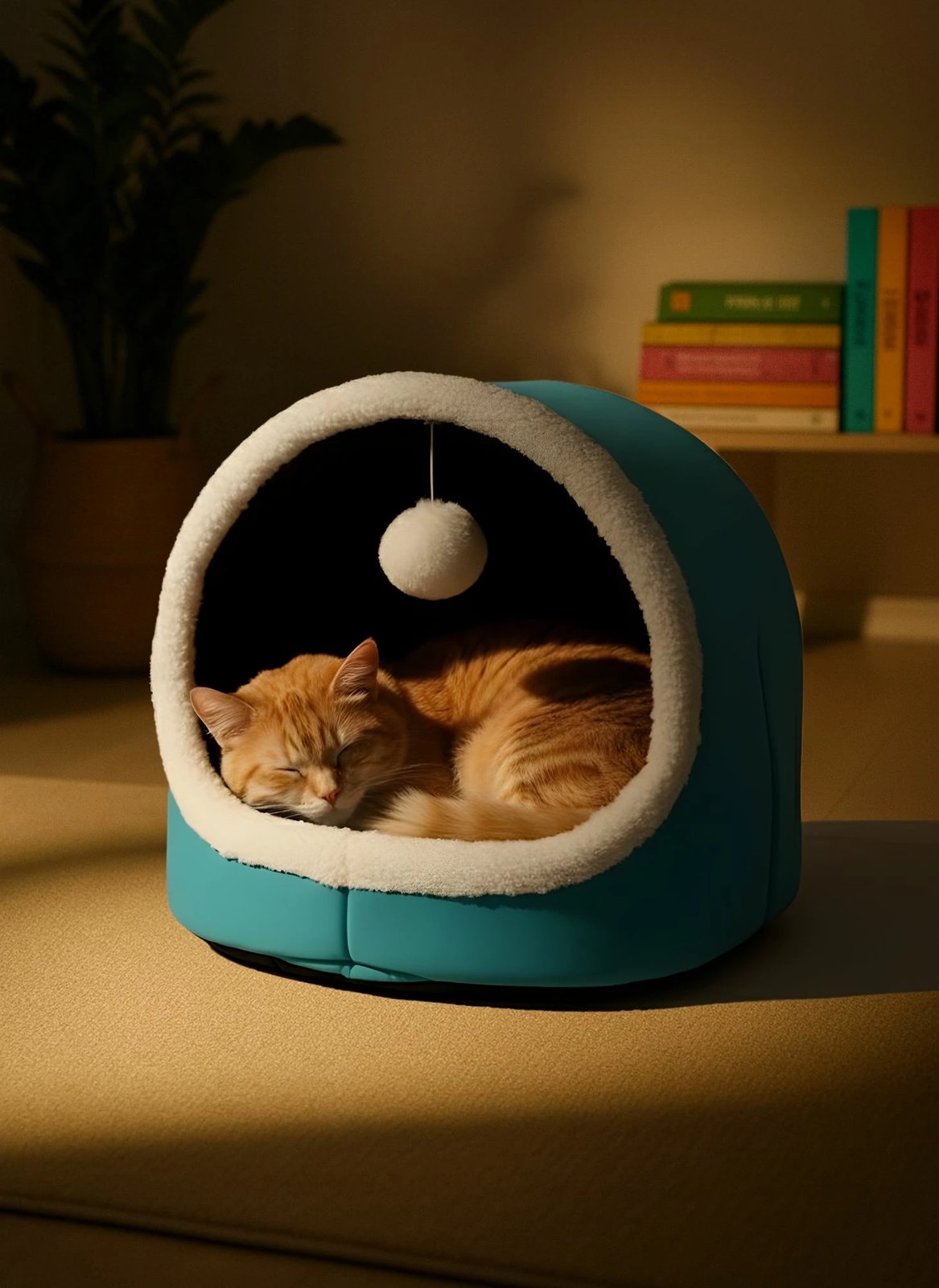 Shtrat për mace Alaska, ngjyrë kaltër, Paws & Whiskers