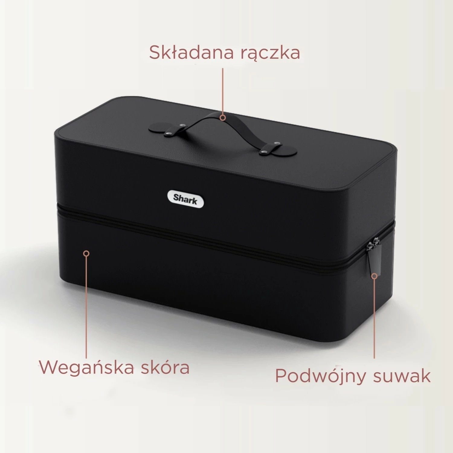 Tharëse flokësh Shark FlexStyle HD446SLEU, 1400W, 5 shtojca, bezh