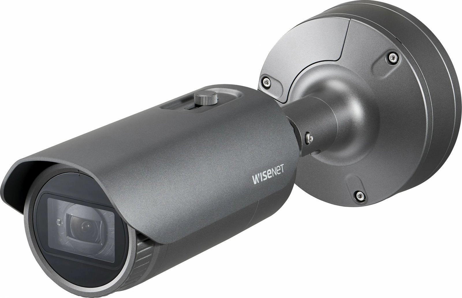Kamerë sigurie bullet Hanwha Wisenet XNO-6080R/RW, 2MP, PoE, IR, IP66/67, gri
