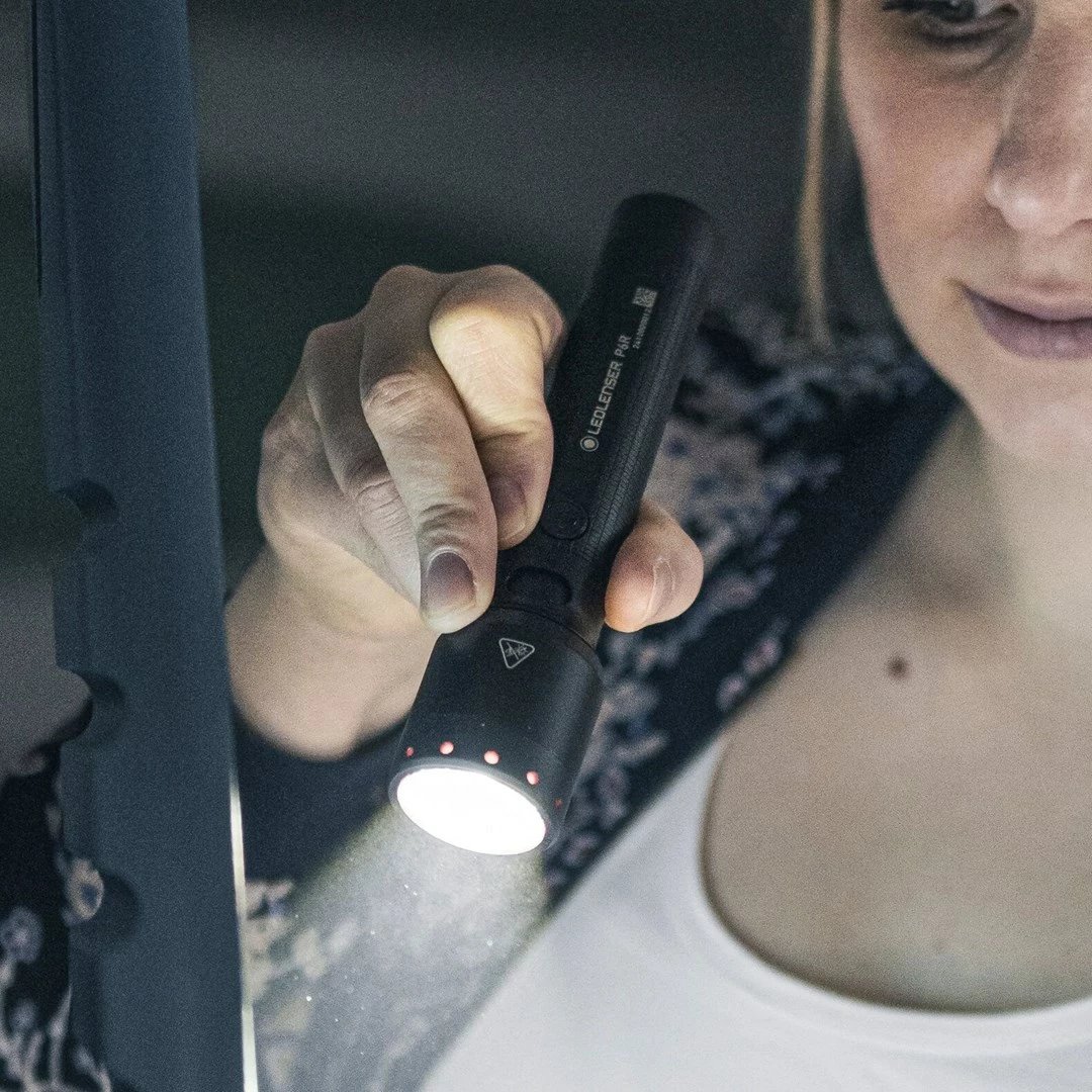 Elektrik dore Ledlenser P6R, LED, alumini, i zi