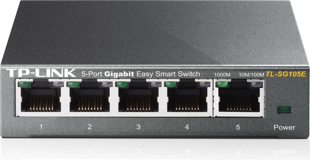 Switch TP-LINK TL-SG105E, 5 porta Gigabit, Desktop