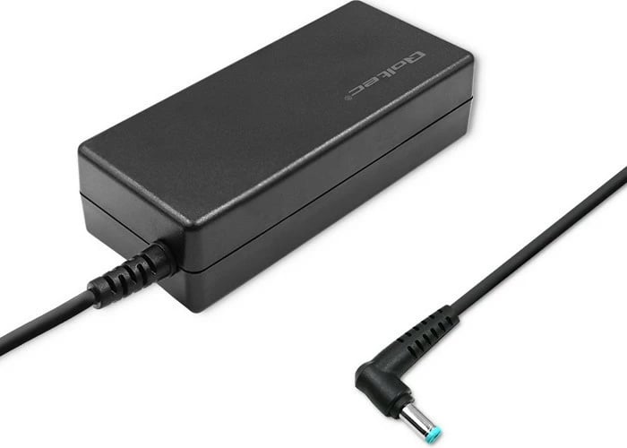 Adapter rryme për laptop Qoltec 51555, 65W, 19.5V, 3.33A, 4.5x3.0 mm, i zi