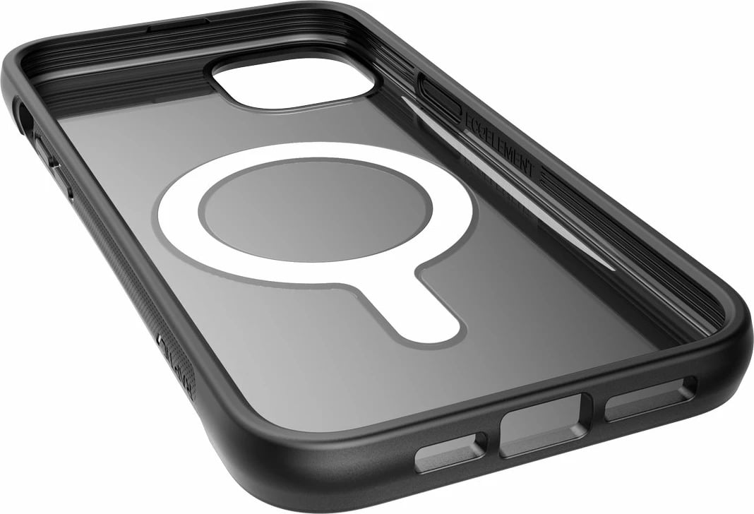 Mbështjellës Raptic X-Doria Clutch Case për iPhone 14 Plus me MagSafe, i zi