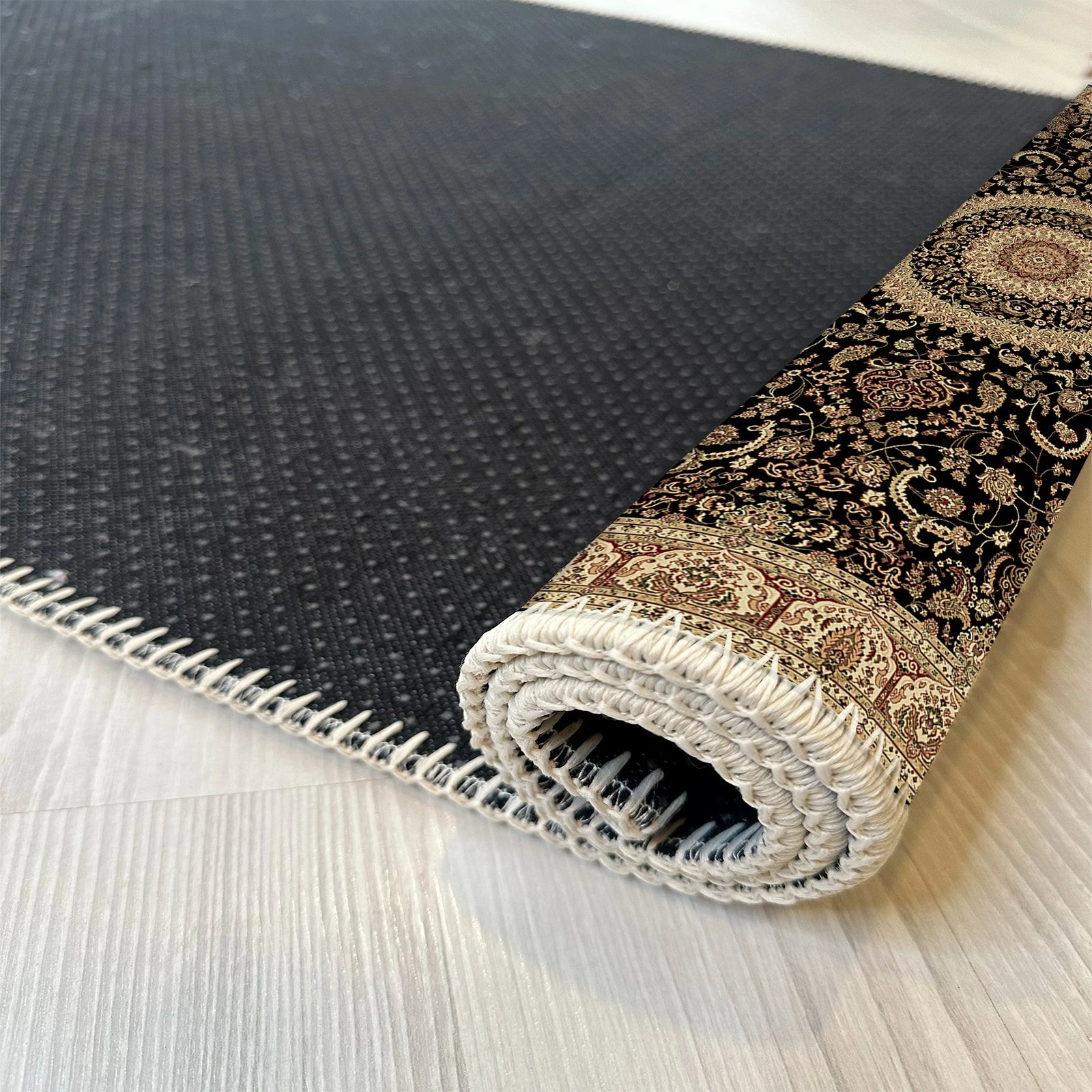 Qilim (100 x 150), ngjyrë kafe, Woobtny0107