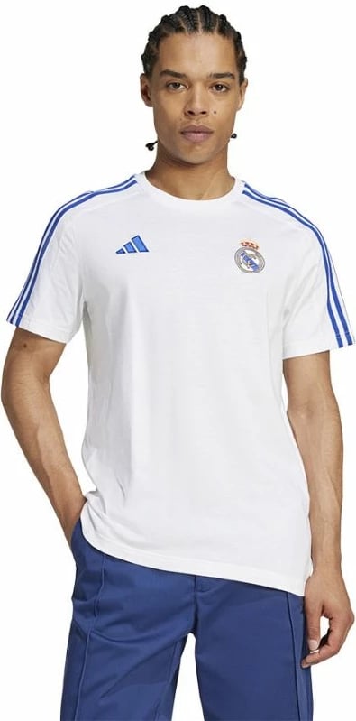 Fanellë adidas për meshkuj, e bardhë