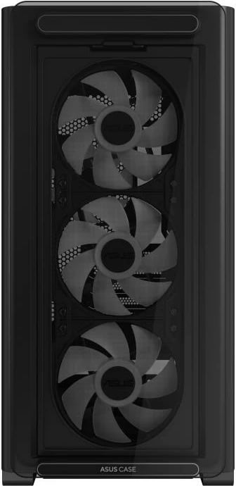 Kasë ASUS A23 PLUS ATX Tower, 4x ARGB fans, USB 3.0, e zezë (90DC00K0-B19010)