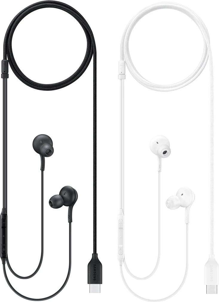 Kufje Samsung EO-IC100, me tela, për thirrje/muzikë, USB Type-C, ngjyrë e zezë