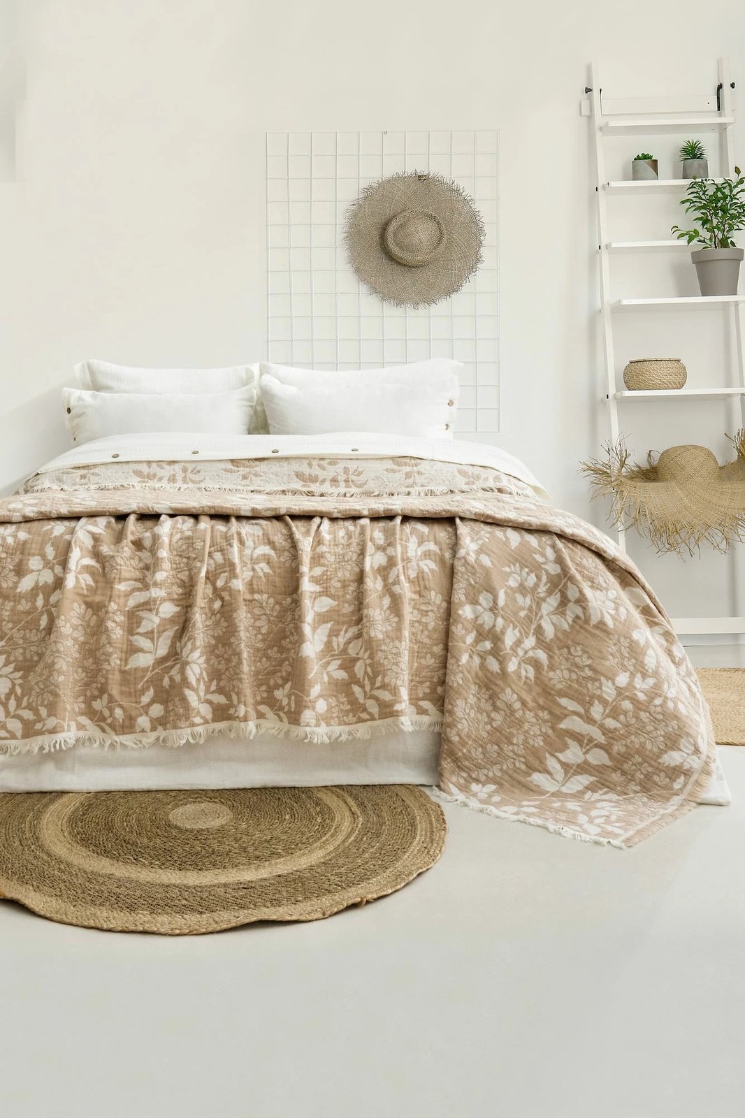 Set mbulesë dysheku dopio Amore, ngjyrë bezhë, L'essentiel