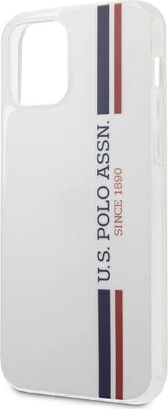 Mbështjellës U.S. Polo Assn. USHCP12SPCUSSWH për iPhone 12 mini 5.4", Tricolor, Bardhë