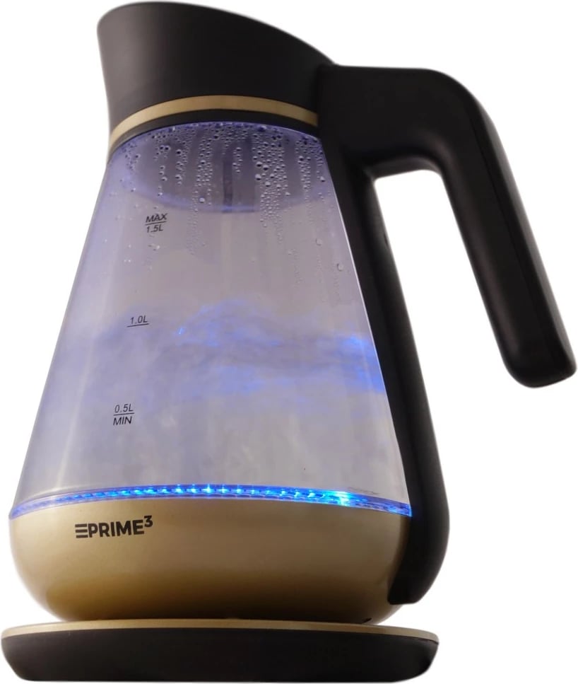 Ibrik elektrik PRIME3 SEK51GL, 1.5L, 2200W, xham, zi/ari