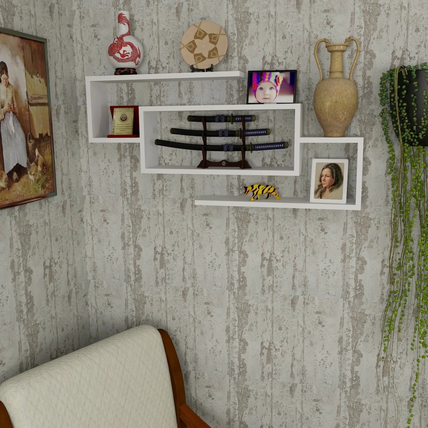 Raft muri Hanah Home, Janison, i bardhë