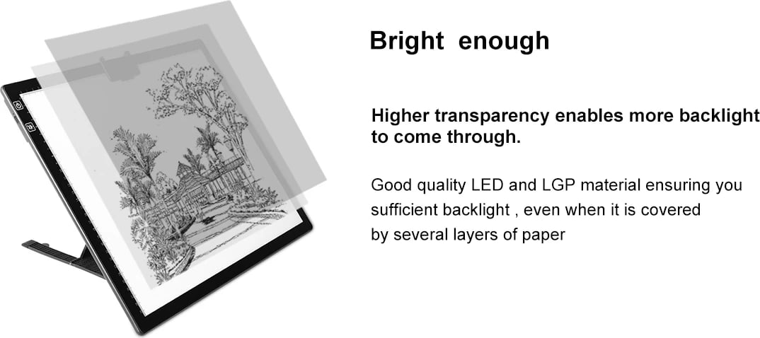 Tablet Vizatimi / Dritë Vizatimi / Projektor Vizat SONIT A3-D40