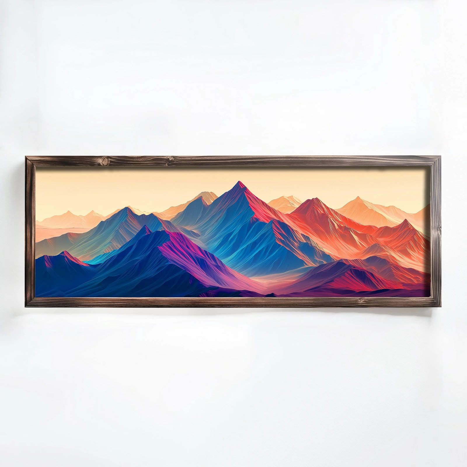 Pikturë dekorative me kornizë, MDF, Wallity, EMR051, shumëngjyrëshe