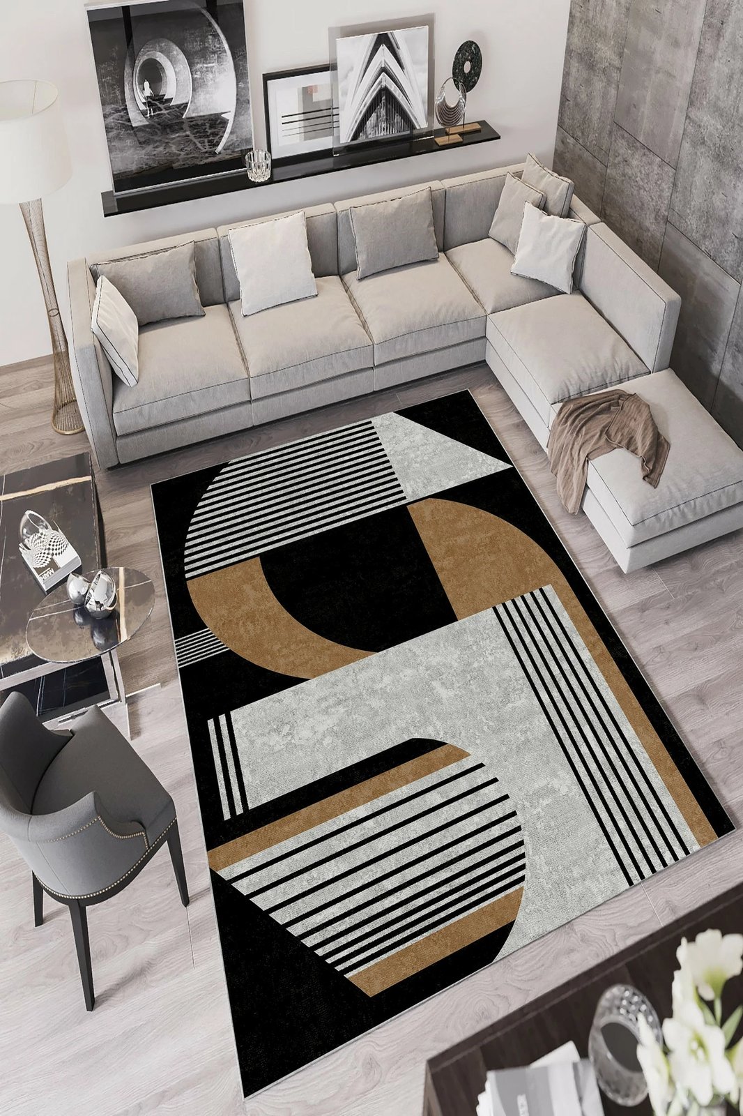 Qilim Conceptum Hypnose, i zi, 160x230cm, W725