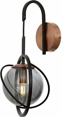 Llambë muri Opviq, e zezë dhe bakri, AP-1850-1BSY