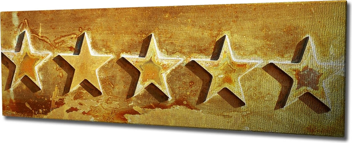 Pikturë dekorative në kanavacë, shumëngjyrëshe, Wallity, PC138, 30x80cm