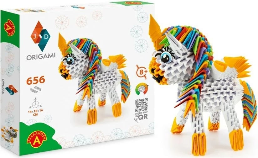 Letra origami Alexander Toys EXP2556, shumëngjyrëshe